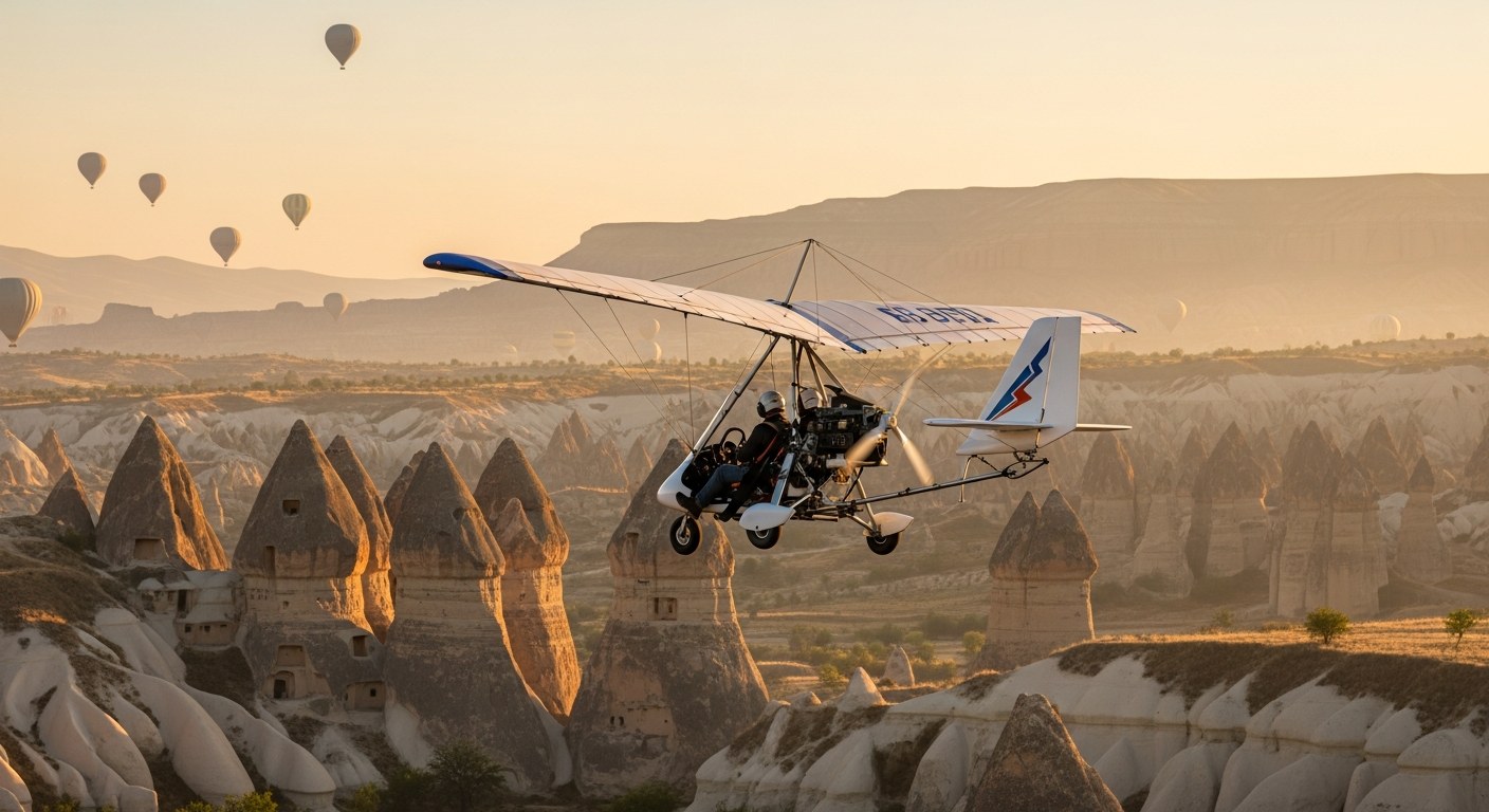 Microlight Standaardvlucht — Kapadokya
