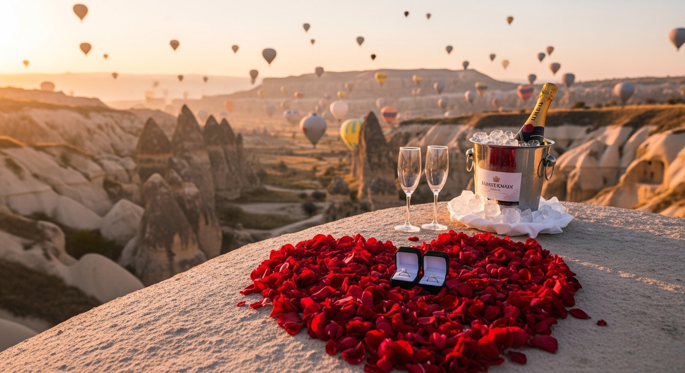 Forfait Demande en mariage Luxe — Kapadokya